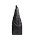 Large Coated Linen Tote, side view